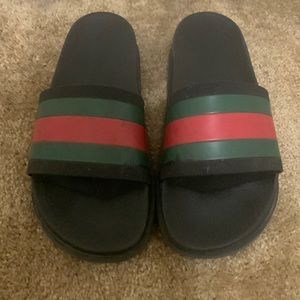 Used Gucci slides size 10 OPEN TO OFFERS